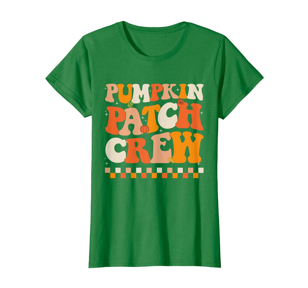 Groovy Pumpkin Patch Crew Pumpkin Patch Crew Fall Halloween T-Shirt