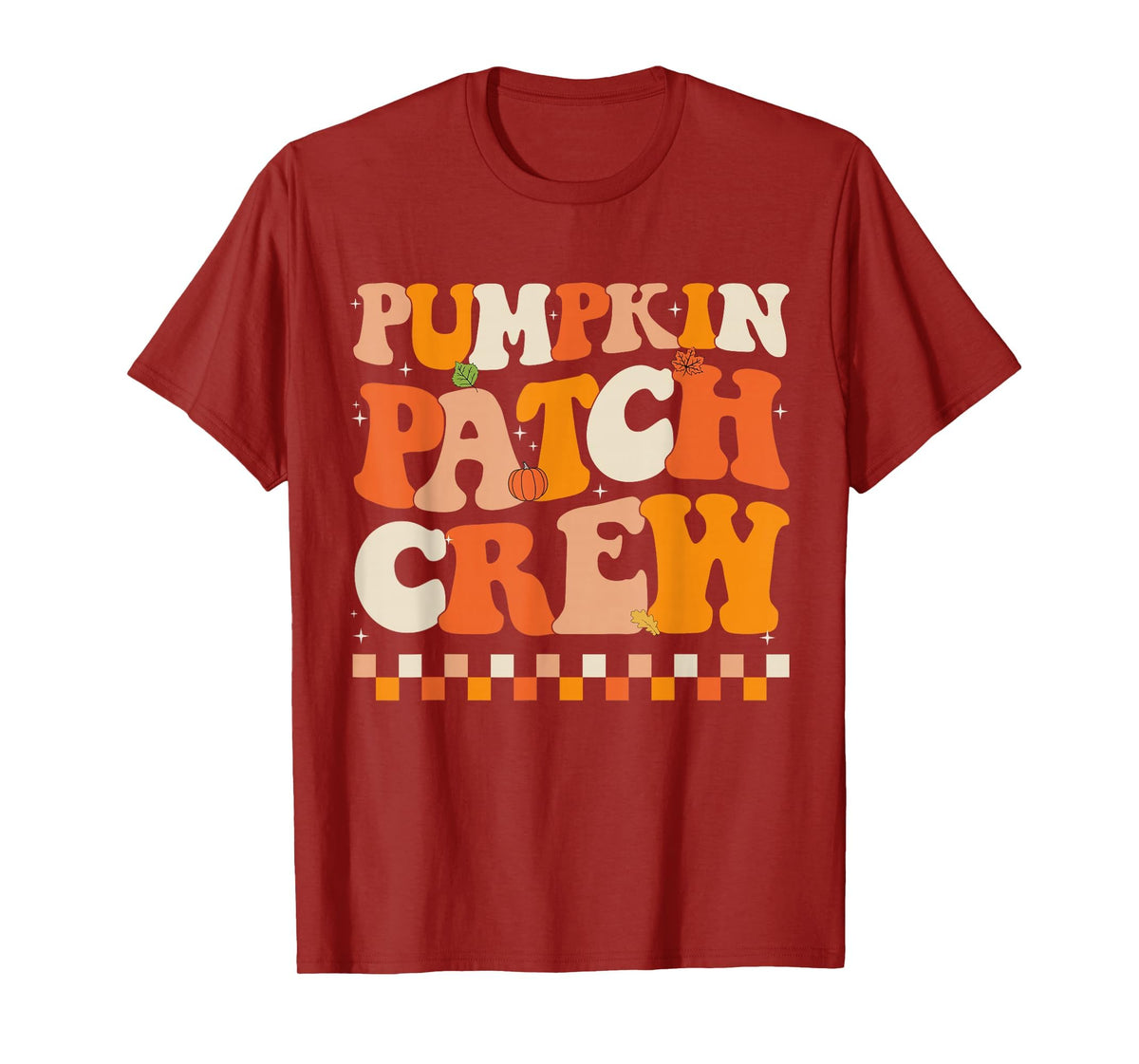 Groovy Pumpkin Patch Crew Pumpkin Patch Crew Fall Halloween T-Shirt