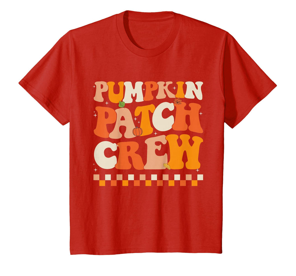 Groovy Pumpkin Patch Crew Pumpkin Patch Crew Fall Halloween T-Shirt