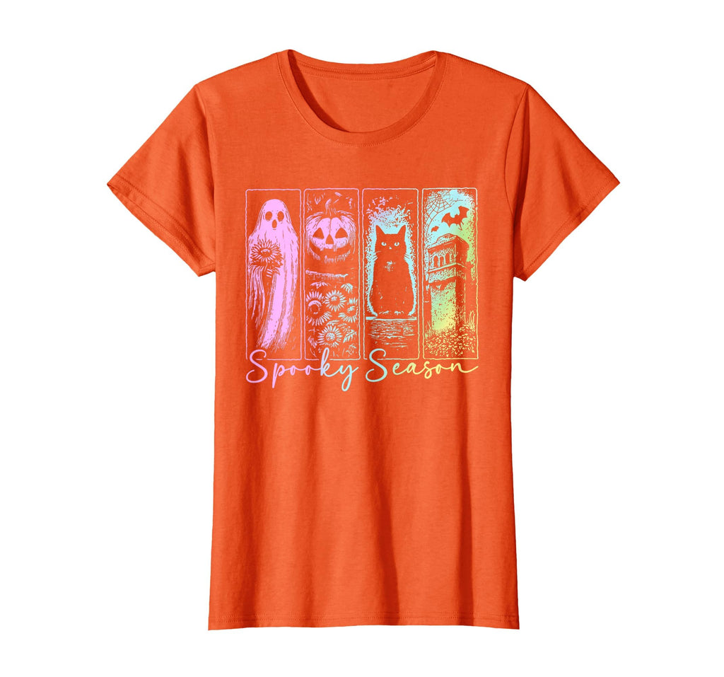 Vintage Halloween Horror Spooky Season T-Shirt