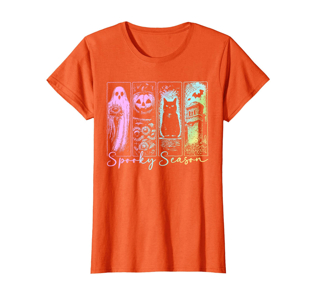Vintage Halloween Horror Spooky Season T-Shirt