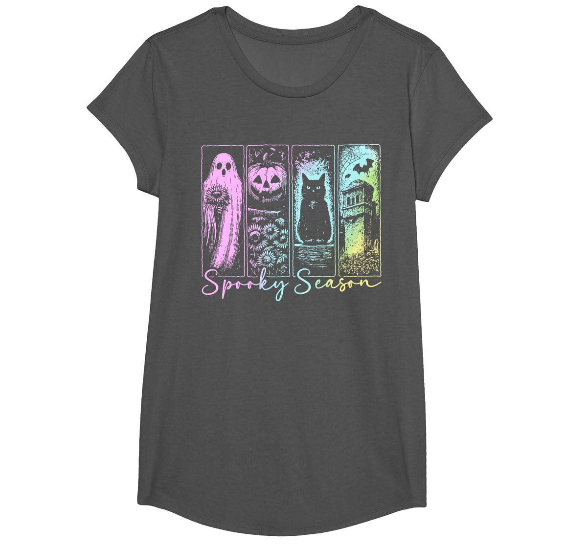 Vintage Halloween Horror Spooky Season T-Shirt