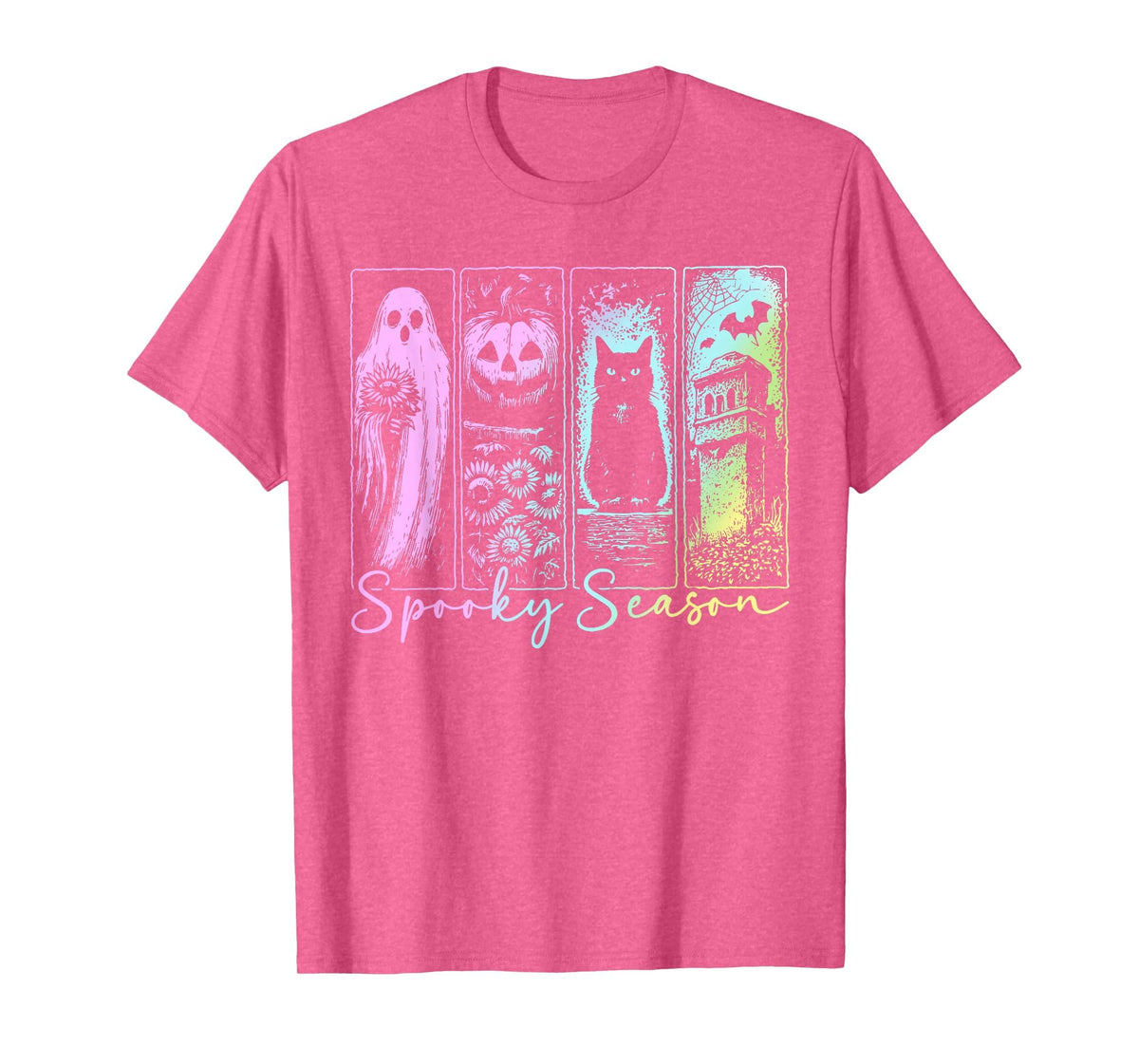 Vintage Halloween Horror Spooky Season T-Shirt