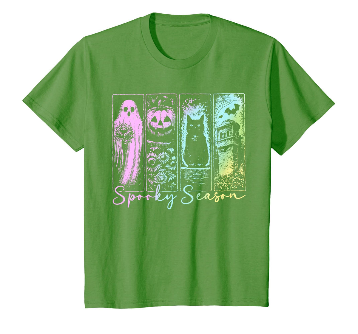 Vintage Halloween Horror Spooky Season T-Shirt