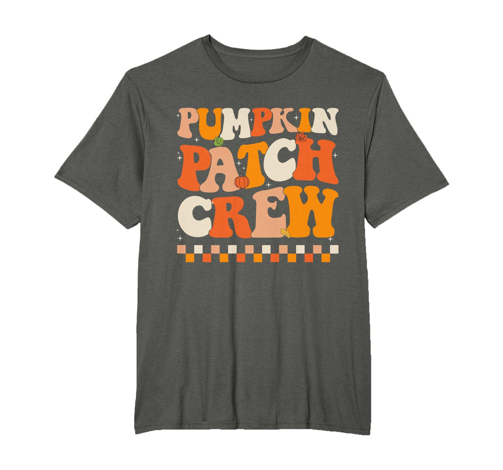 Groovy Pumpkin Patch Crew Pumpkin Patch Crew Fall Halloween T-Shirt