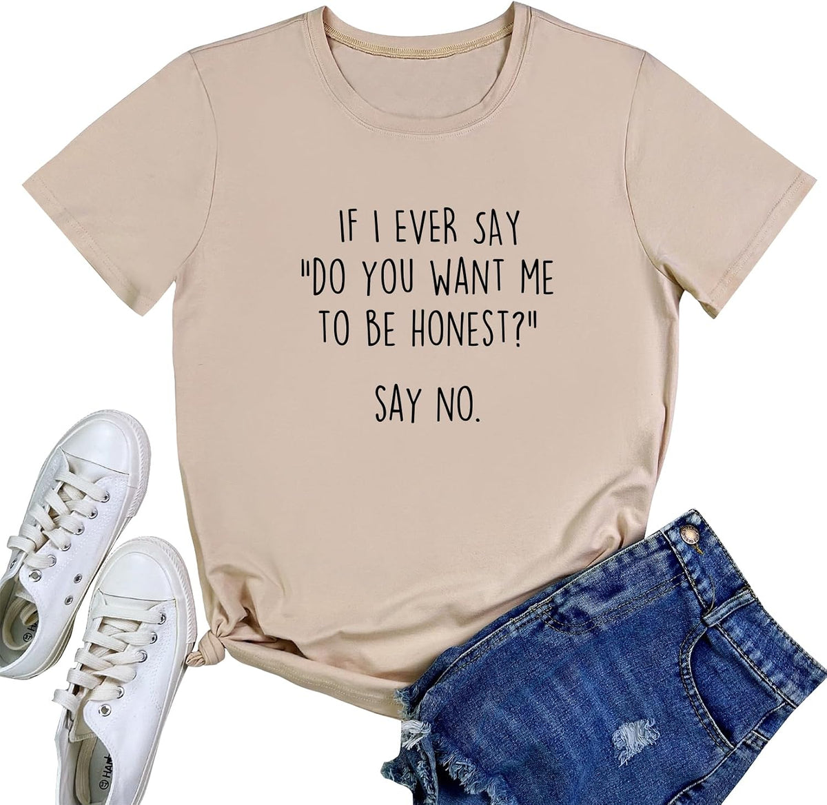 BLACKOO Women Funny Graphic T-Shirts Cute Tees