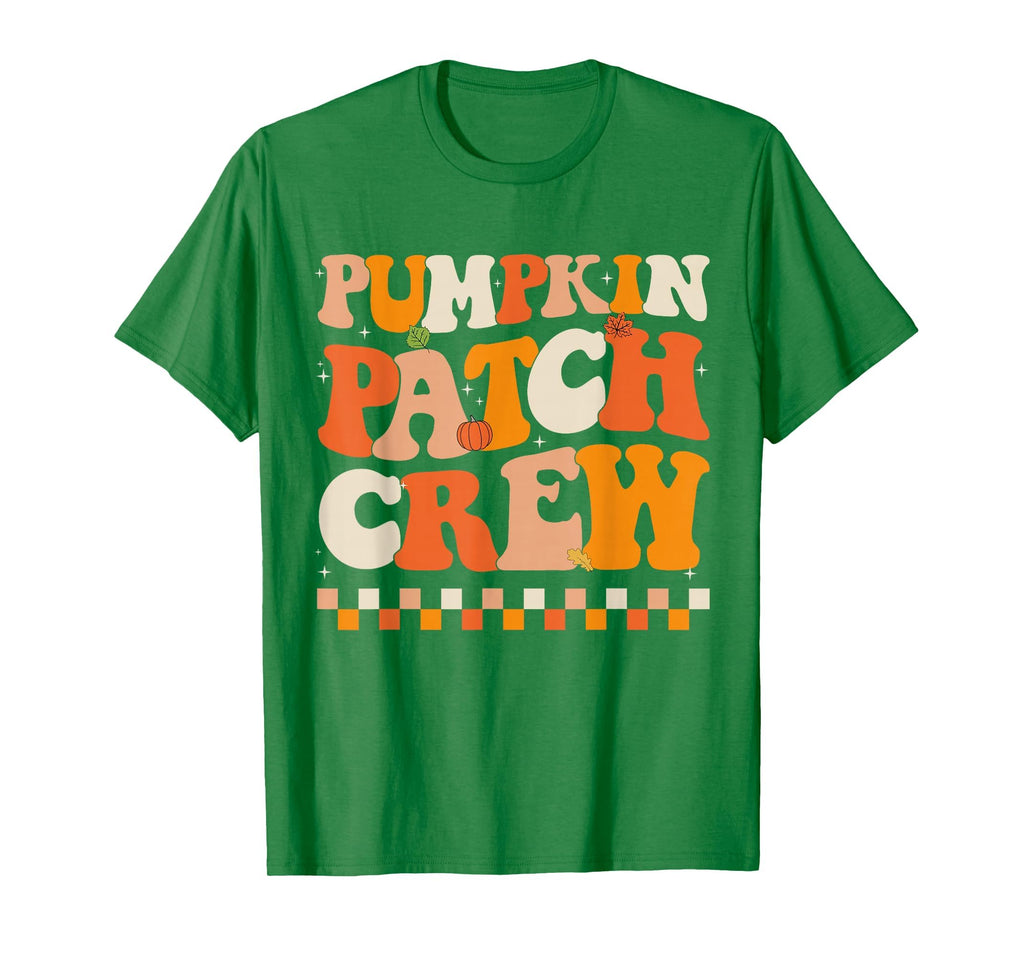 Groovy Pumpkin Patch Crew Pumpkin Patch Crew Fall Halloween T-Shirt