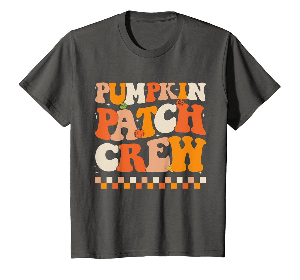 Groovy Pumpkin Patch Crew Pumpkin Patch Crew Fall Halloween T-Shirt
