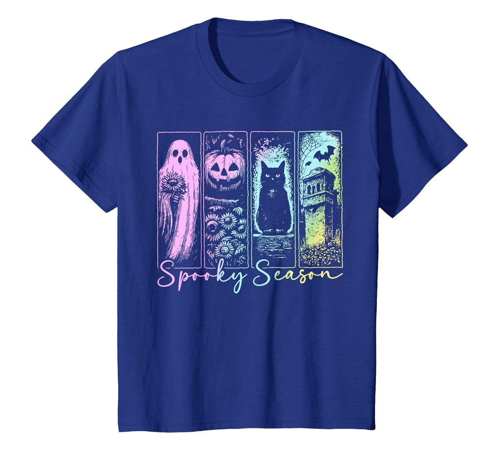 Vintage Halloween Horror Spooky Season T-Shirt