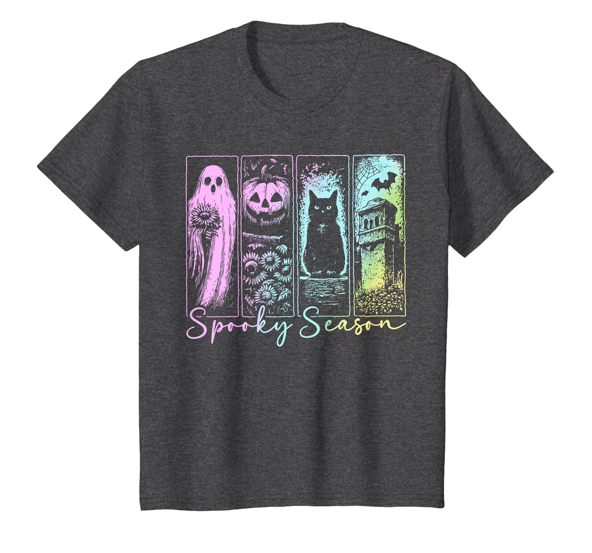 Vintage Halloween Horror Spooky Season T-Shirt