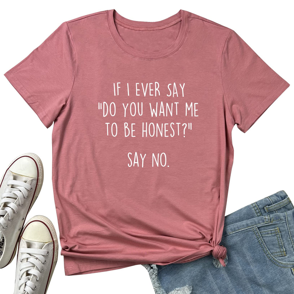 BLACKOO Women Funny Graphic T-Shirts Cute Tees