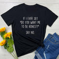 BLACKOO Women Funny Graphic T-Shirts Cute Tees