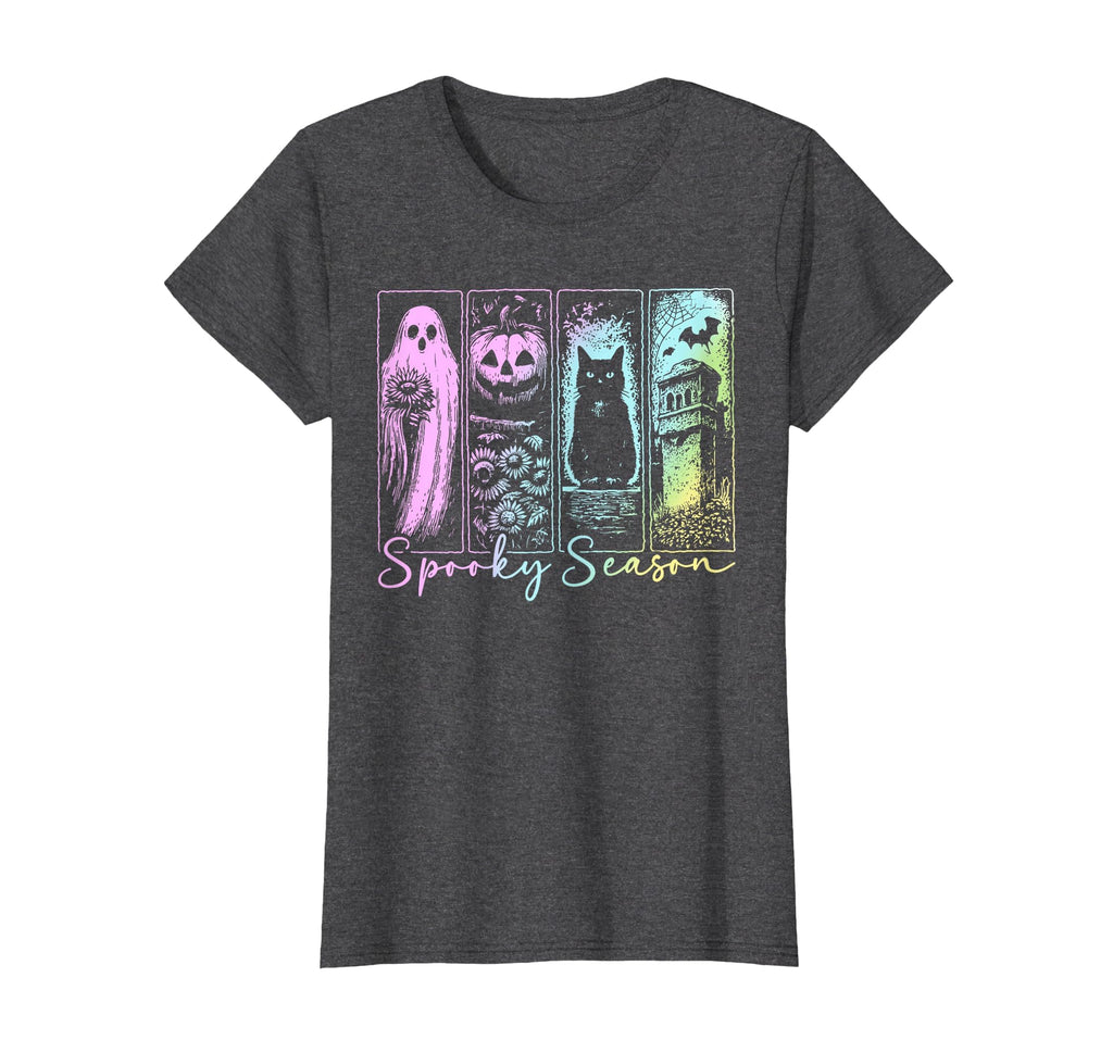 Vintage Halloween Horror Spooky Season T-Shirt