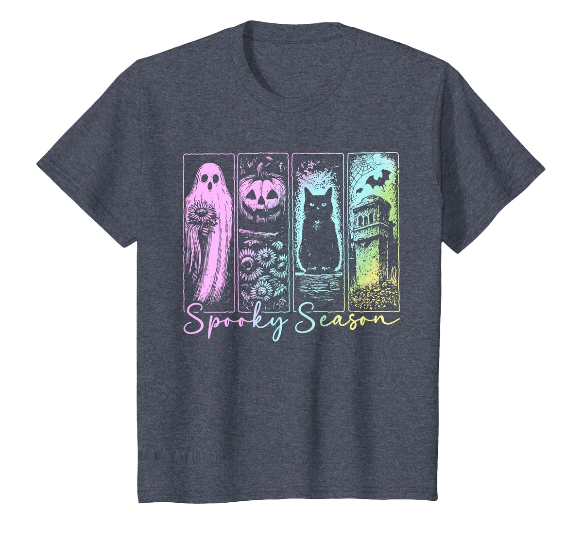 Vintage Halloween Horror Spooky Season T-Shirt