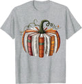 Retro Funny Fall Book Pumpkin Witch Bookworms Librarians T-Shirt