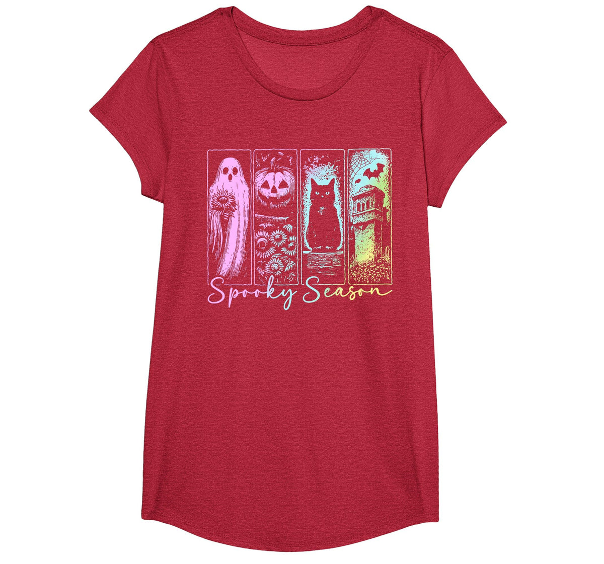 Vintage Halloween Horror Spooky Season T-Shirt