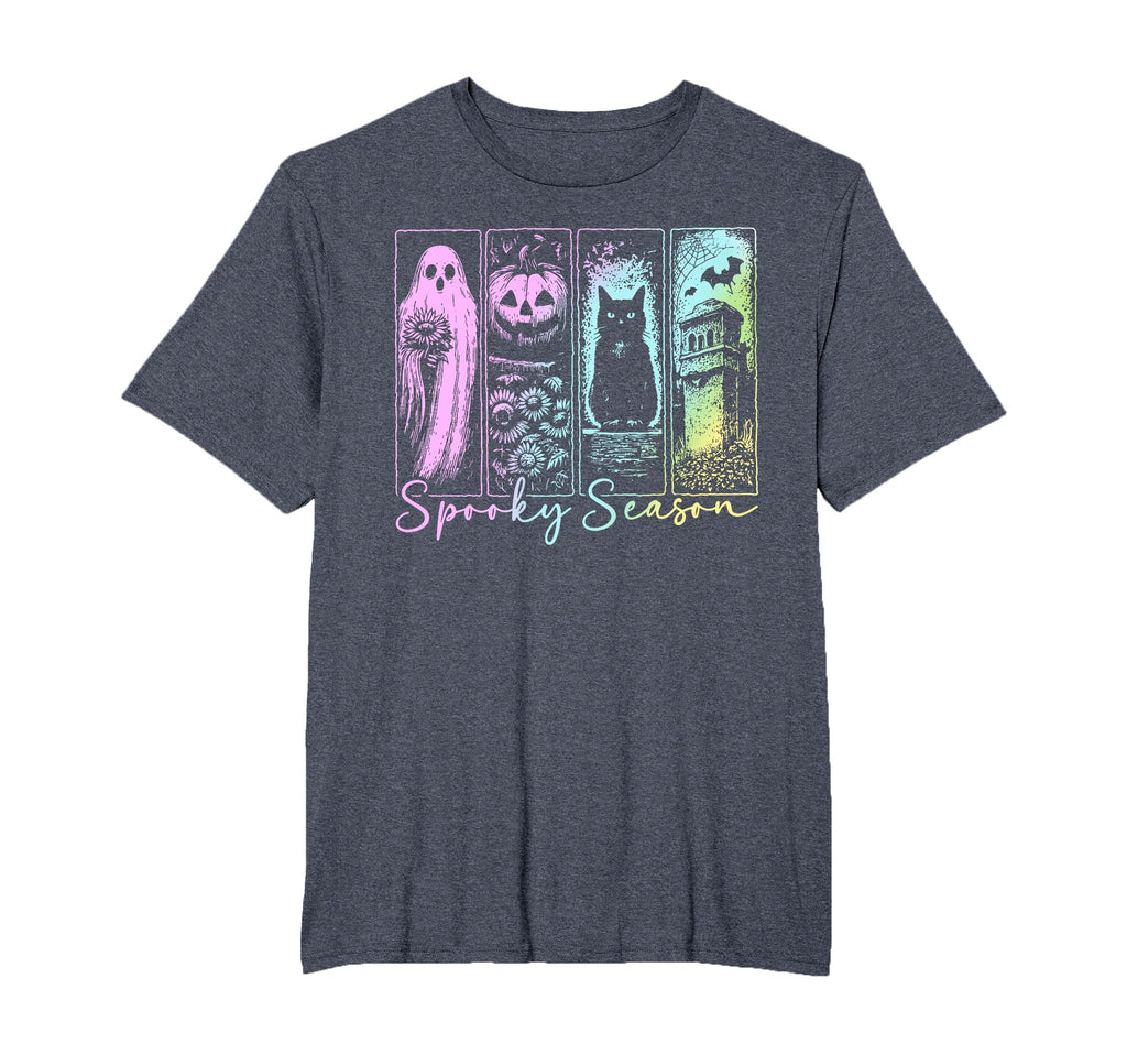 Vintage Halloween Horror Spooky Season T-Shirt