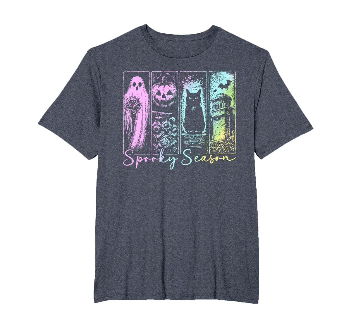 Vintage Halloween Horror Spooky Season T-Shirt