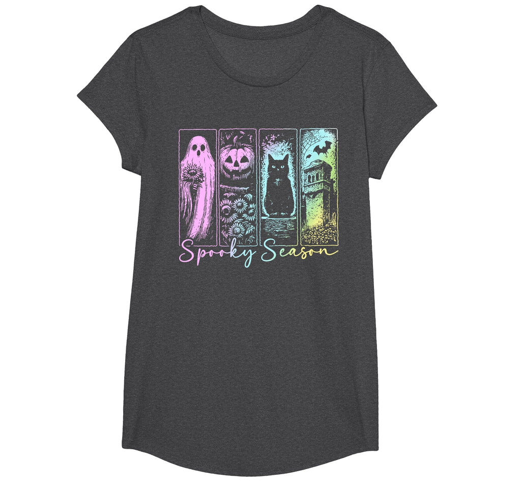 Vintage Halloween Horror Spooky Season T-Shirt