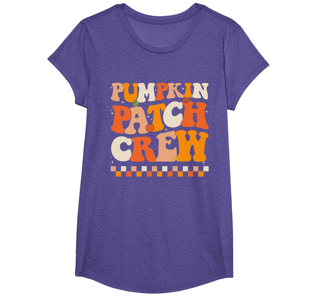 Groovy Pumpkin Patch Crew Pumpkin Patch Crew Fall Halloween T-Shirt
