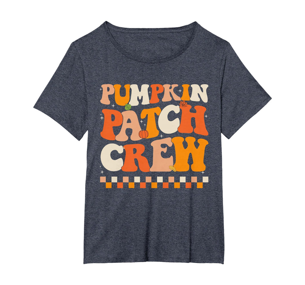 Groovy Pumpkin Patch Crew Pumpkin Patch Crew Fall Halloween T-Shirt