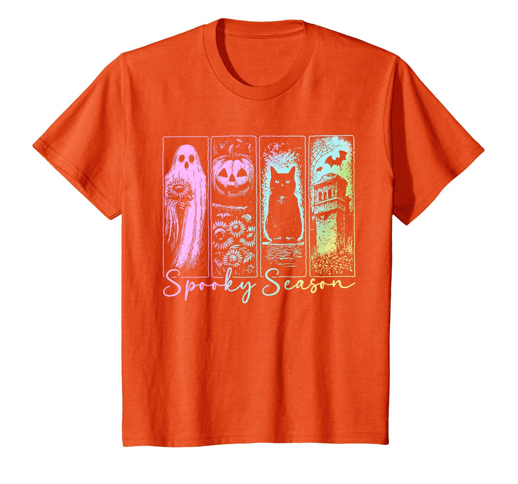 Vintage Halloween Horror Spooky Season T-Shirt