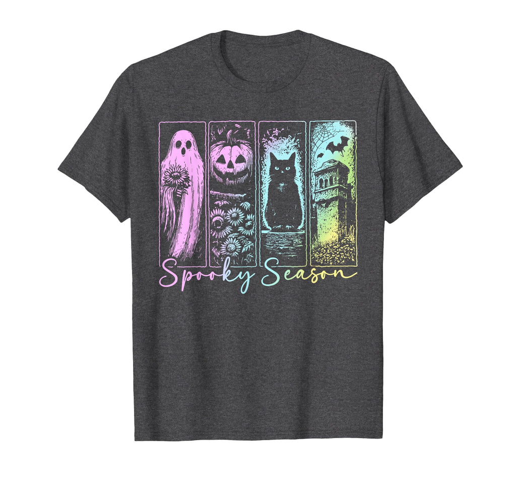Vintage Halloween Horror Spooky Season T-Shirt