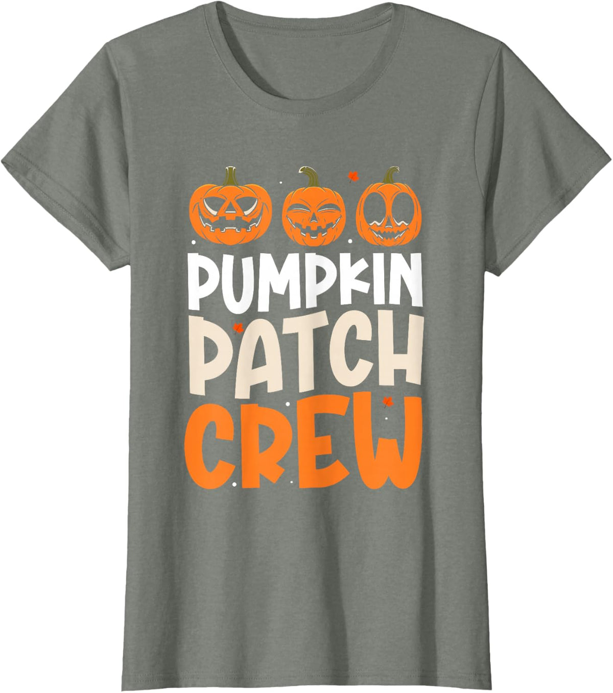 Pumpkin Patch Crew Matching Family Halloween Costume Funny T-Shirt