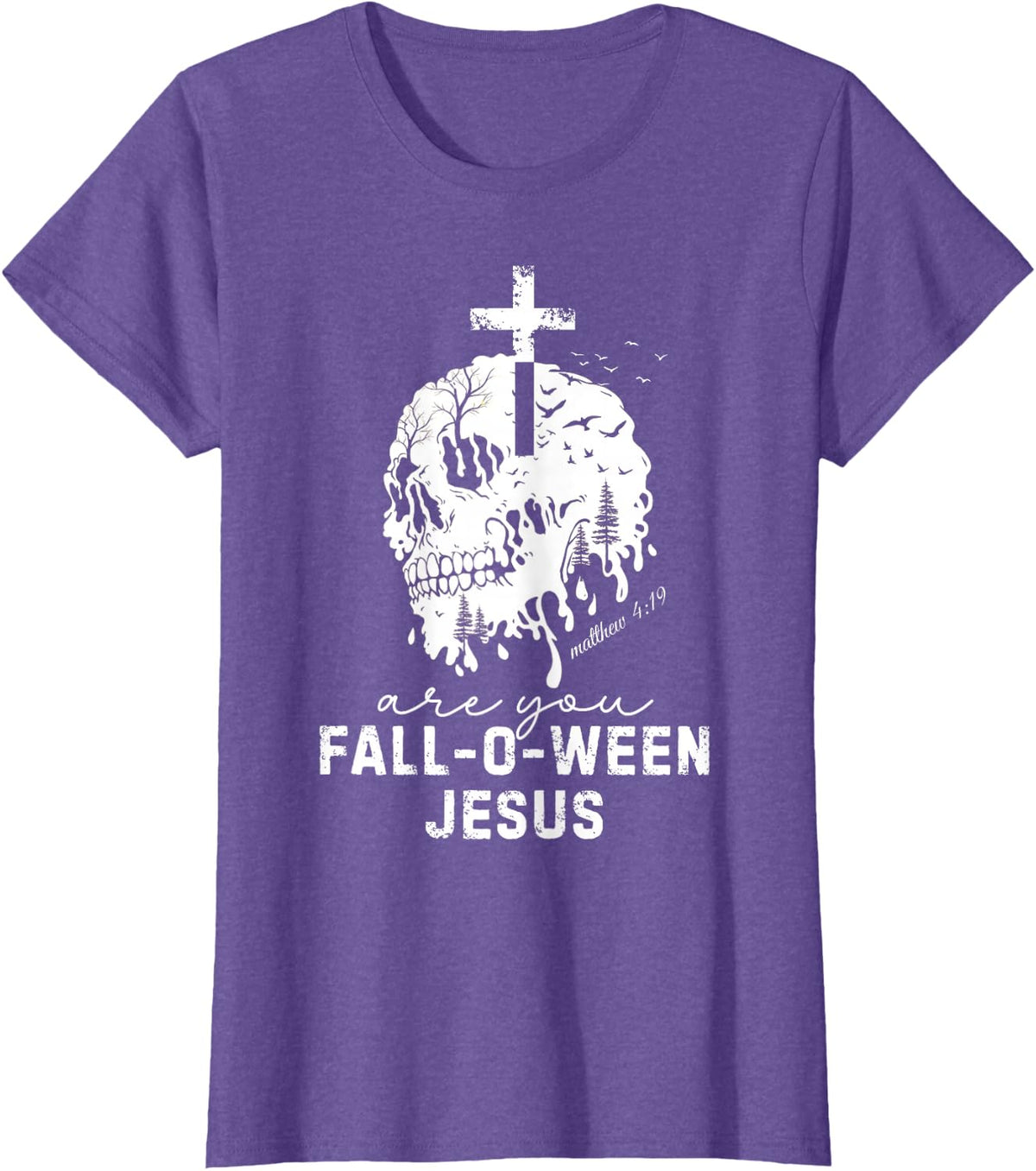 are You Falloween Jesus Halloween Spooky Season T-Shirt