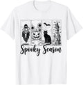 Vintage Halloween Horror Spooky Season T-Shirt