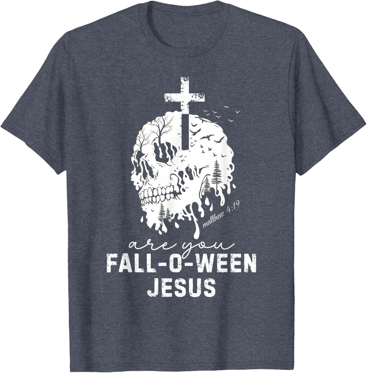 are You Falloween Jesus Halloween Spooky Season T-Shirt