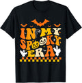 In My Spooky Era Halloween Ghost Groovy Hippie Halloween T-Shirt