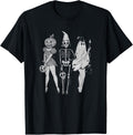 Vintage Retro Halloween Ghost Graphic Trick or Treat T-Shirt