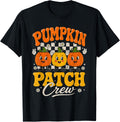 Pumpkin Patch Crew Cute Halloween Pumpkins Fall Autumn T-Shirt