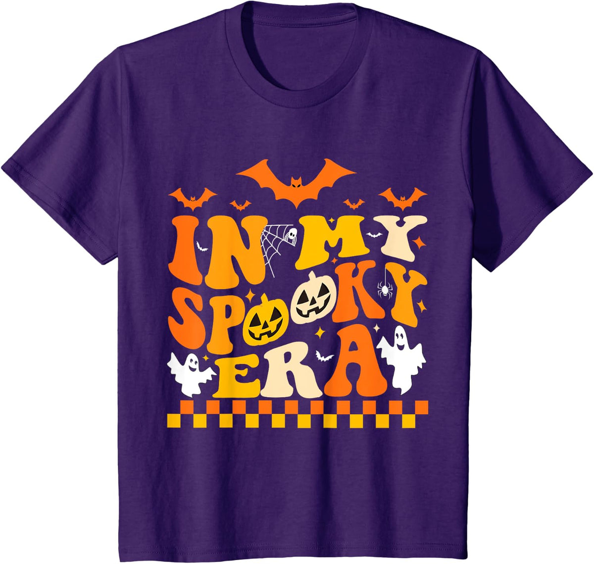 In My Spooky Era Halloween Ghost Groovy Hippie Halloween T-Shirt