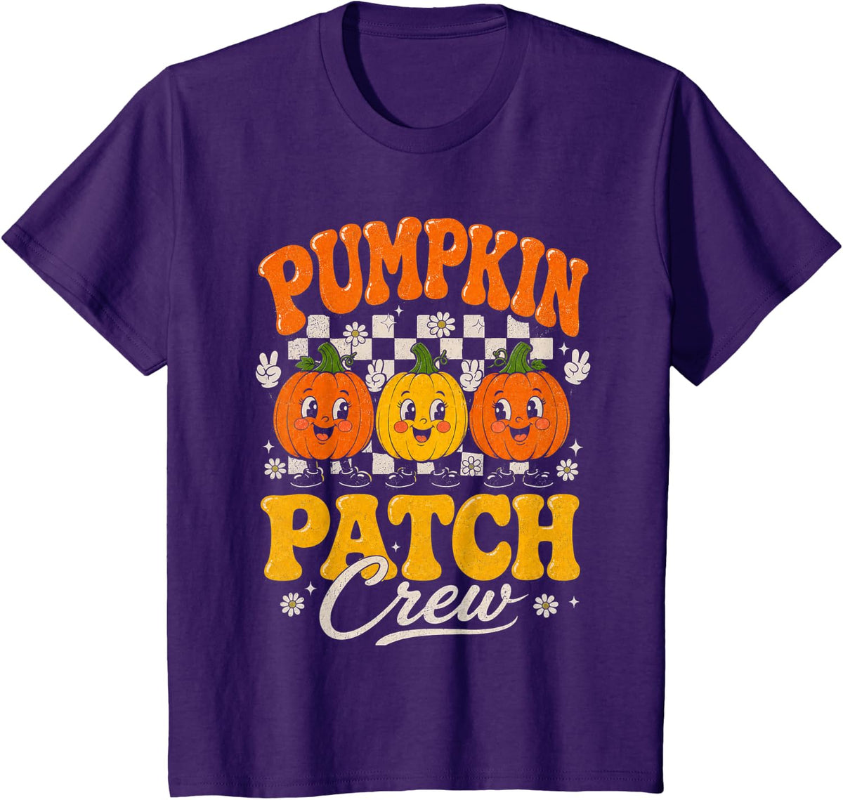 Pumpkin Patch Crew Cute Halloween Pumpkins Fall Autumn T-Shirt
