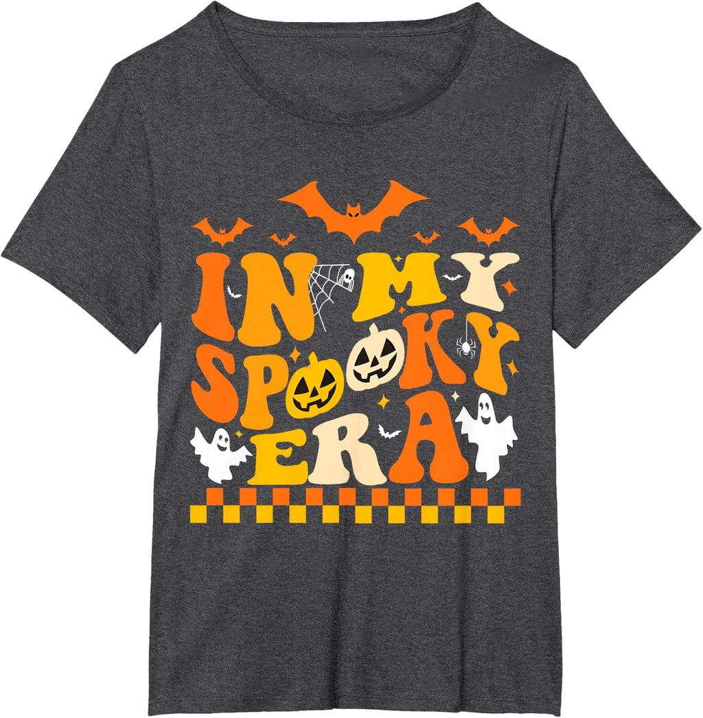 In My Spooky Era Halloween Ghost Groovy Hippie Halloween T-Shirt