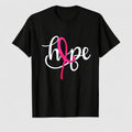 Breast Cancer Shirt for Women: Hope Pink Ribbon Tee Shirt Cancer Survivor Gifts Casual Inspirational Tops