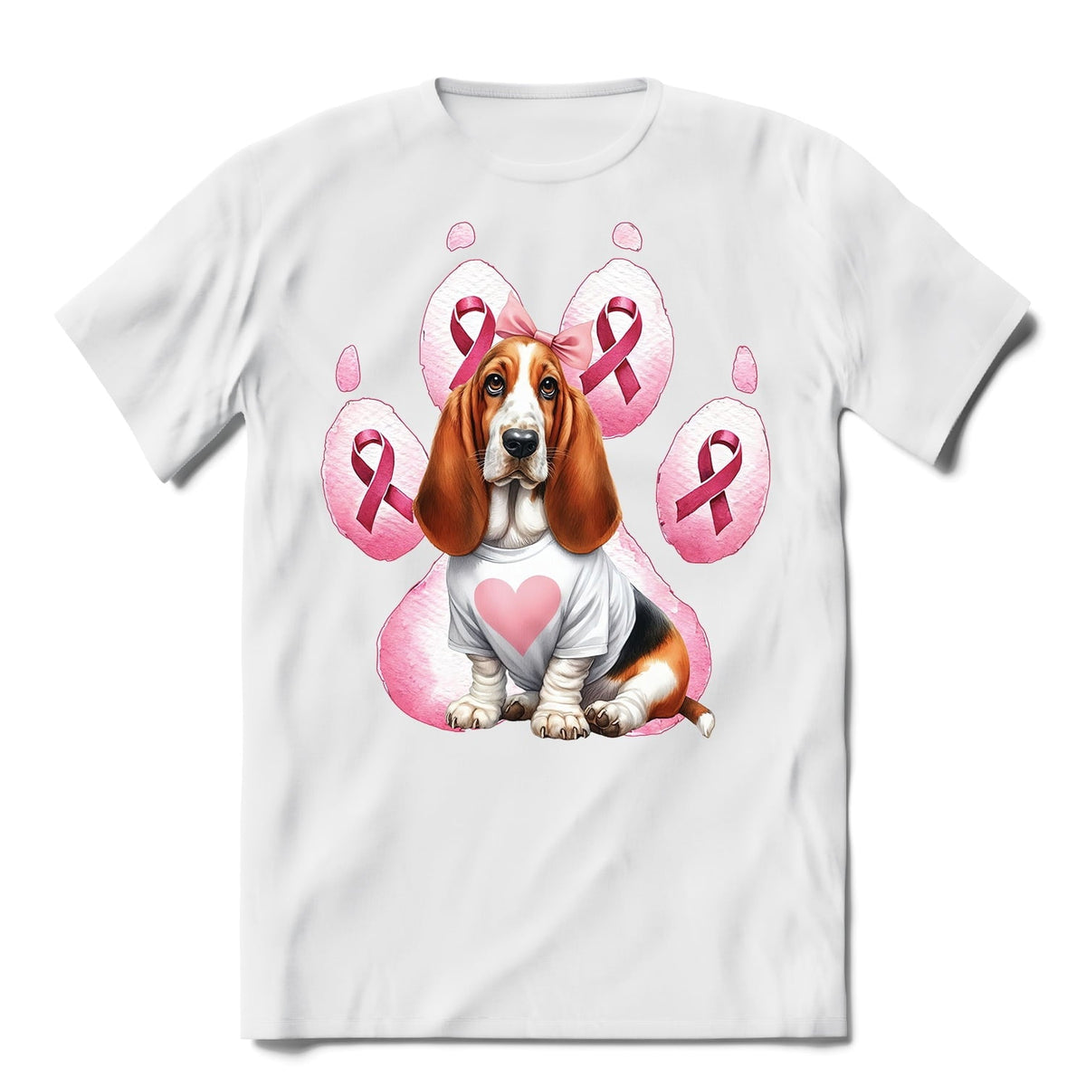 Faith Love Hope Belgian Malinois Breast Cancer Awareness Survivor Shirt T-shirt Unisex Merch Sheepdog Dog Lover Gifts - 02017
