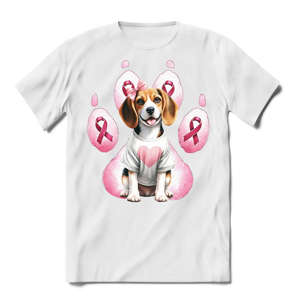 Faith Love Hope Belgian Malinois Breast Cancer Awareness Survivor Shirt T-shirt Unisex Merch Sheepdog Dog Lover Gifts - 02017