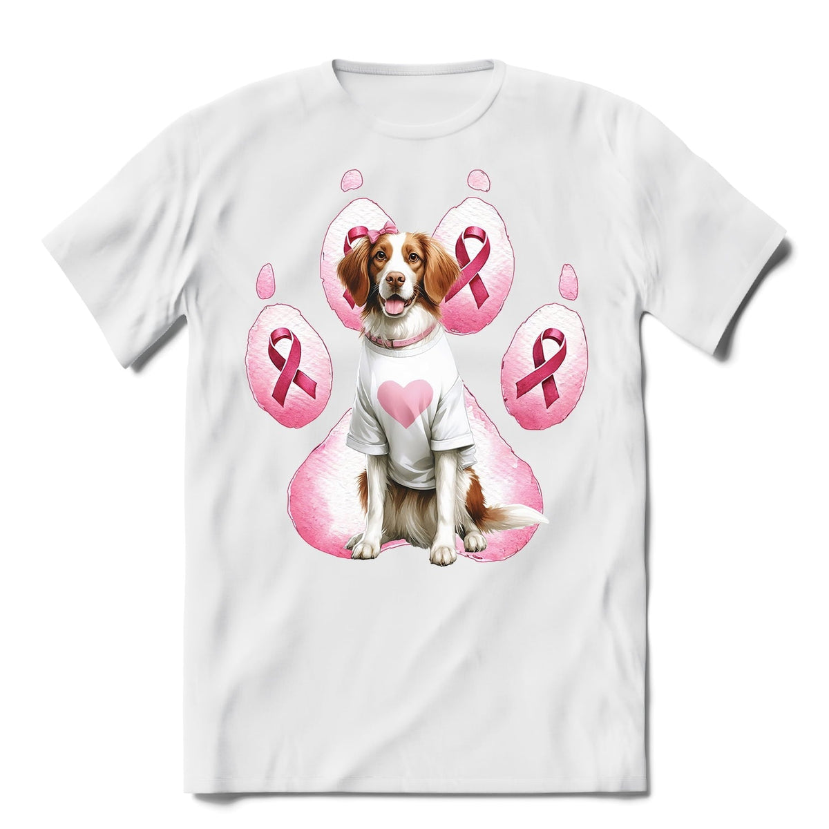 Faith Love Hope Belgian Malinois Breast Cancer Awareness Survivor Shirt T-shirt Unisex Merch Sheepdog Dog Lover Gifts - 02017