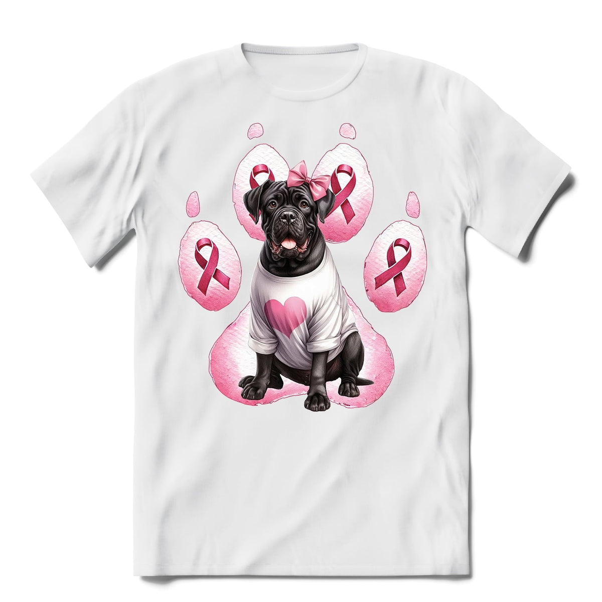 Faith Love Hope Belgian Malinois Breast Cancer Awareness Survivor Shirt T-shirt Unisex Merch Sheepdog Dog Lover Gifts - 02017