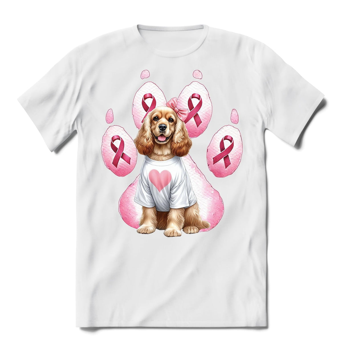 Faith Love Hope Belgian Malinois Breast Cancer Awareness Survivor Shirt T-shirt Unisex Merch Sheepdog Dog Lover Gifts - 02017