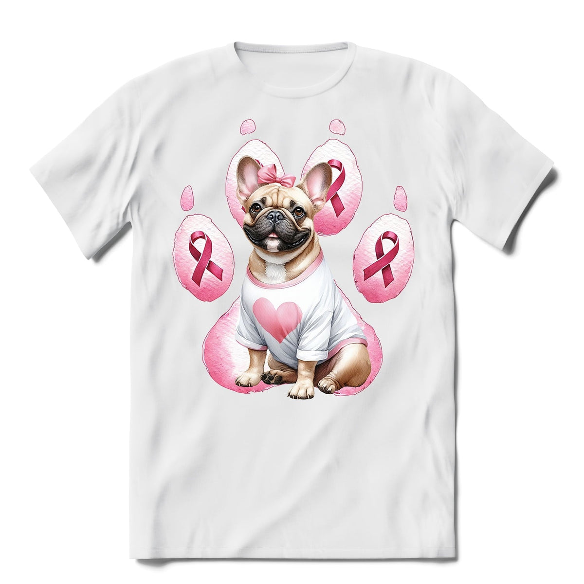 Faith Love Hope Belgian Malinois Breast Cancer Awareness Survivor Shirt T-shirt Unisex Merch Sheepdog Dog Lover Gifts - 02017