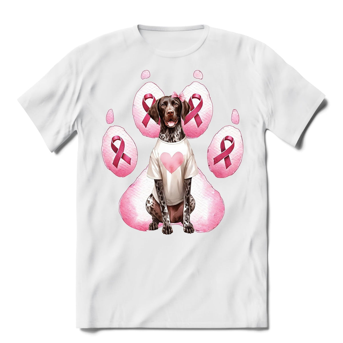 Faith Love Hope Belgian Malinois Breast Cancer Awareness Survivor Shirt T-shirt Unisex Merch Sheepdog Dog Lover Gifts - 02017