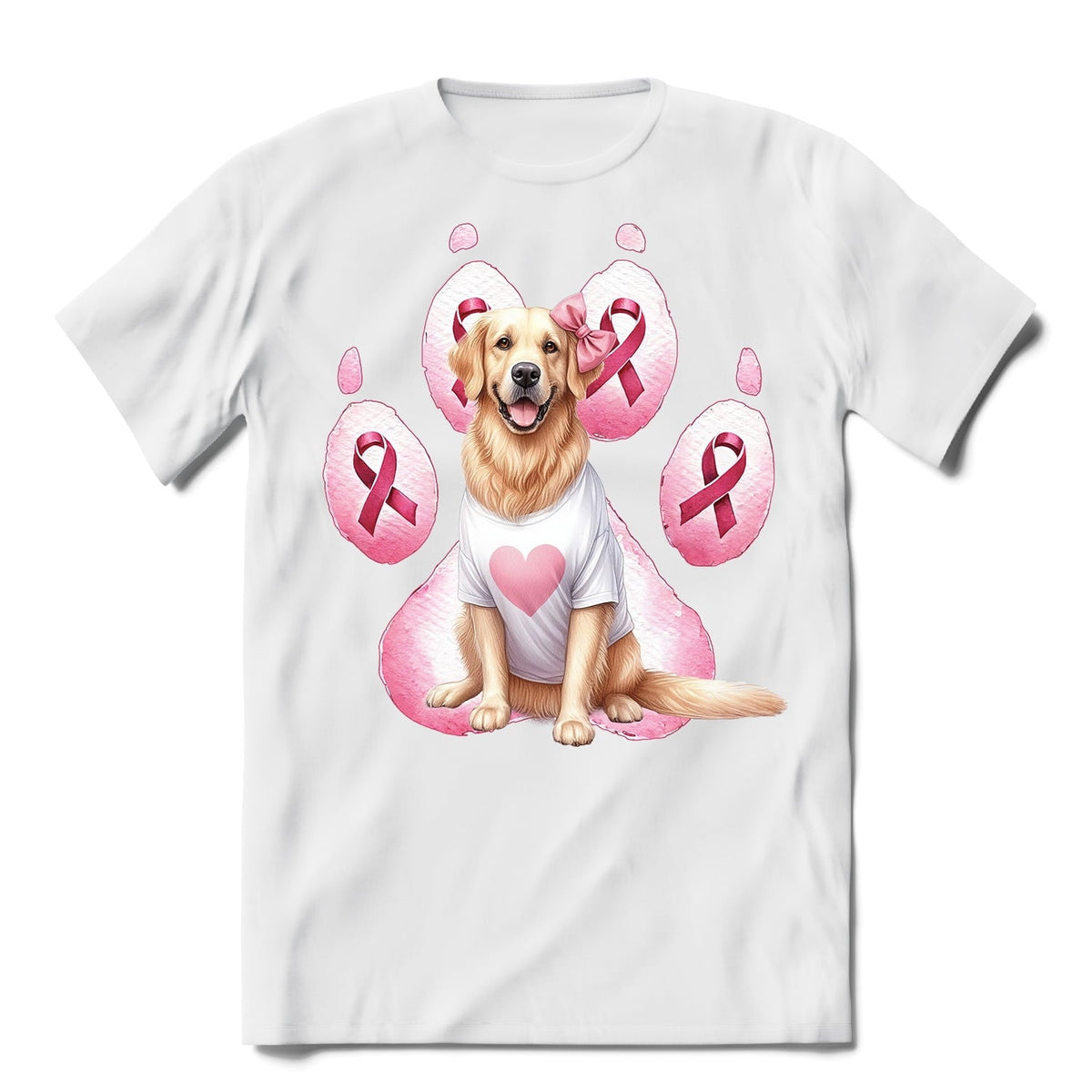 Faith Love Hope Belgian Malinois Breast Cancer Awareness Survivor Shirt T-shirt Unisex Merch Sheepdog Dog Lover Gifts - 02017