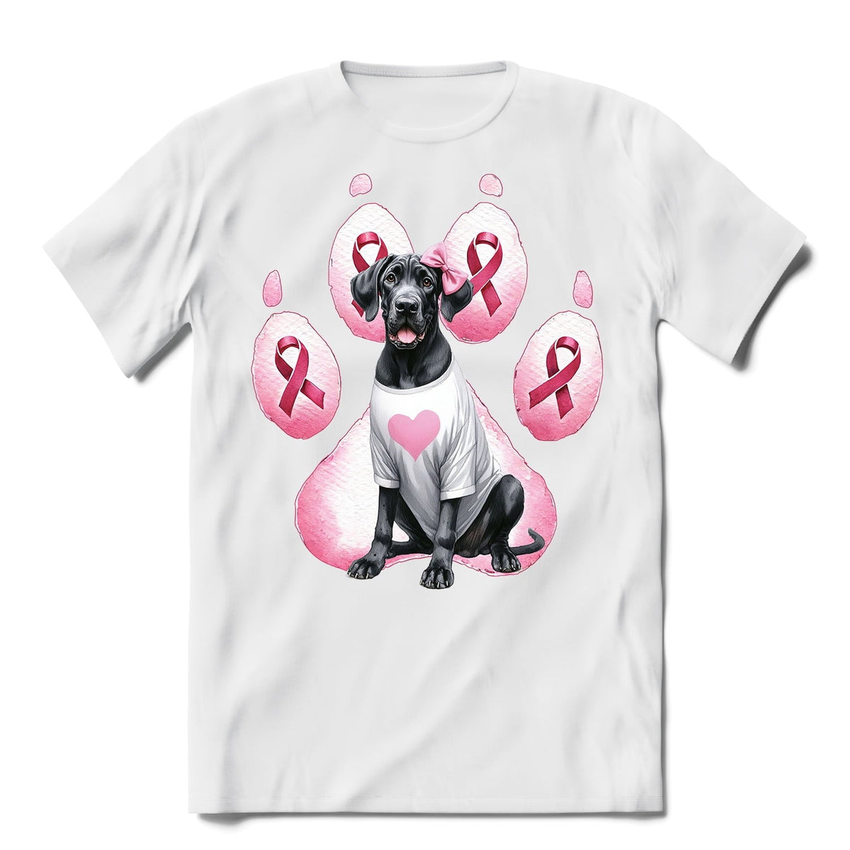 Faith Love Hope Belgian Malinois Breast Cancer Awareness Survivor Shirt T-shirt Unisex Merch Sheepdog Dog Lover Gifts - 02017