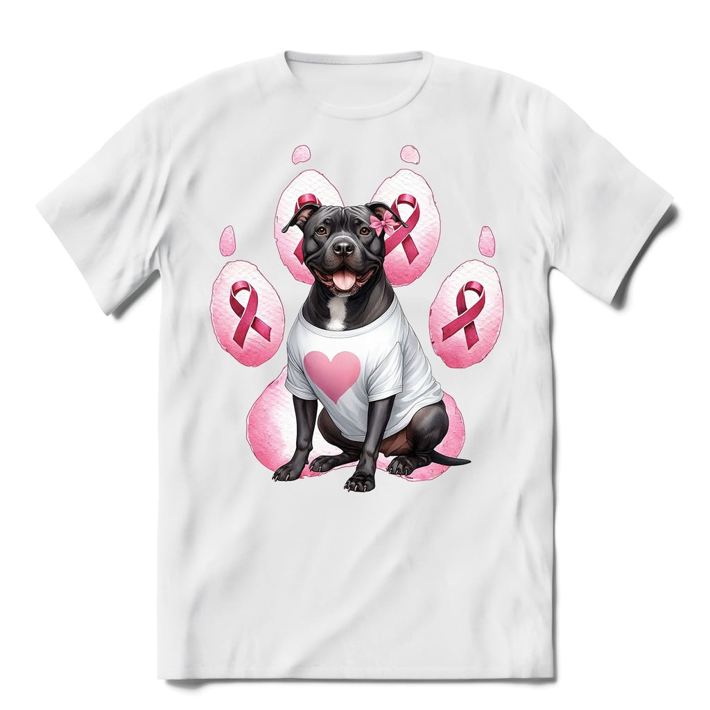 Faith Love Hope Belgian Malinois Breast Cancer Awareness Survivor Shirt T-shirt Unisex Merch Sheepdog Dog Lover Gifts - 02017