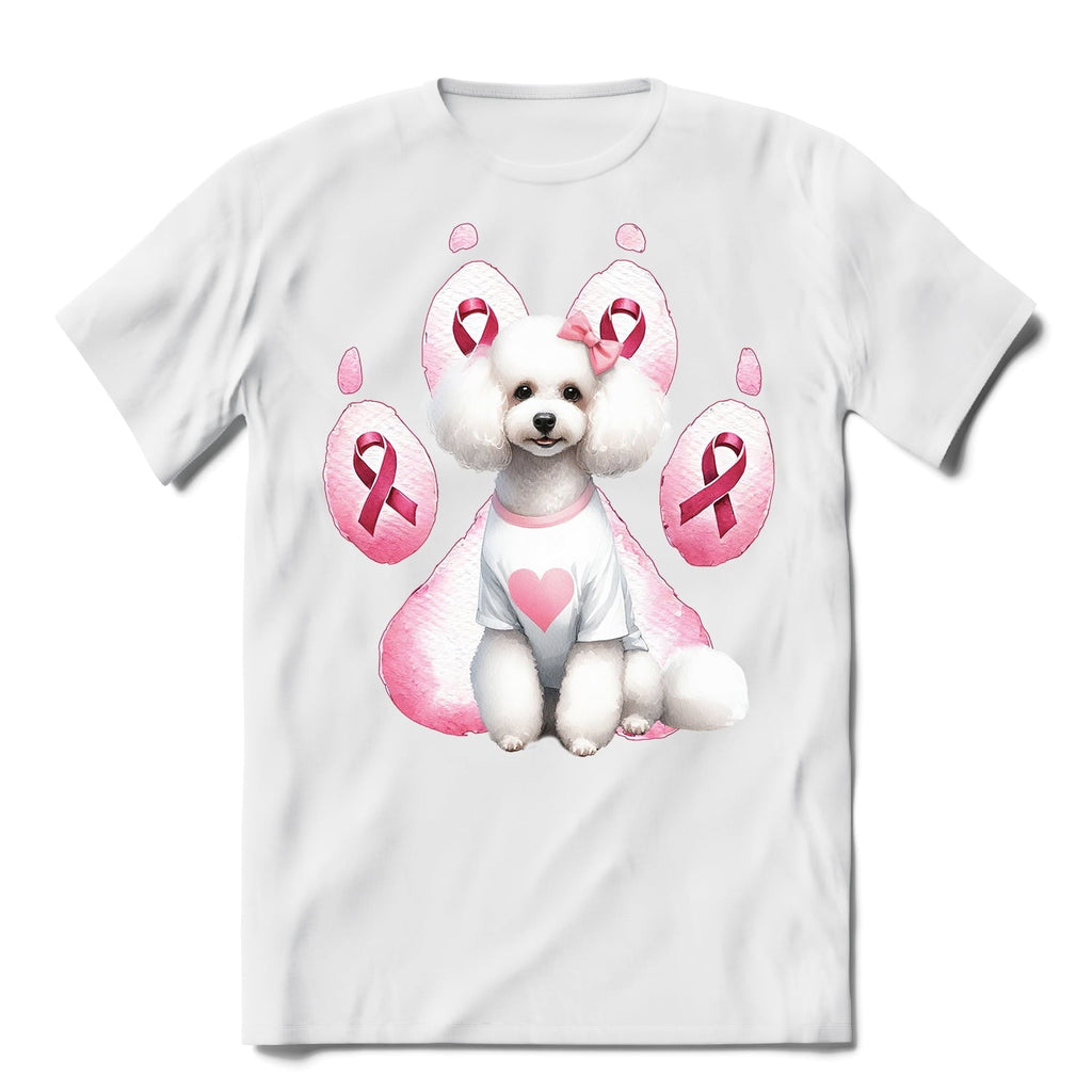 Faith Love Hope Belgian Malinois Breast Cancer Awareness Survivor Shirt T-shirt Unisex Merch Sheepdog Dog Lover Gifts - 02017