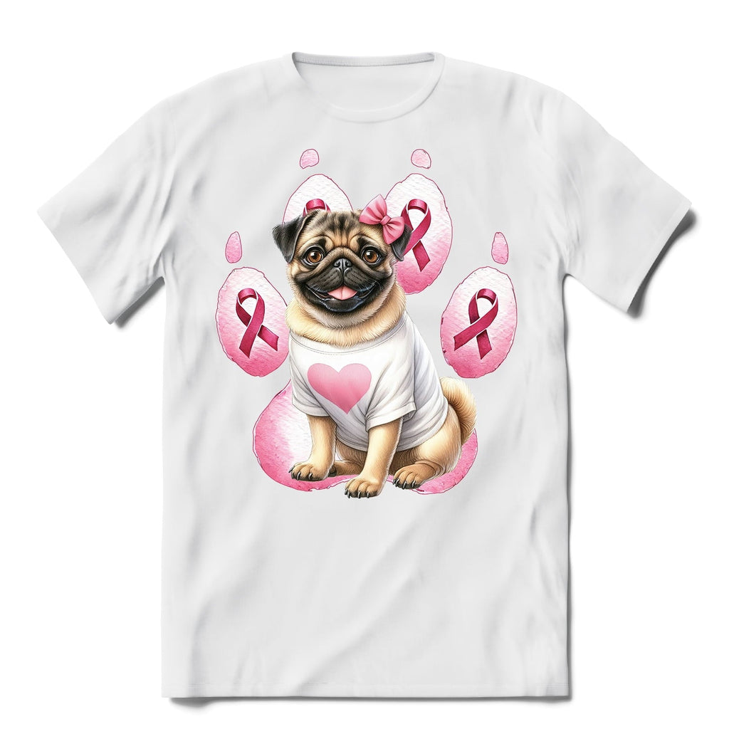 Faith Love Hope Belgian Malinois Breast Cancer Awareness Survivor Shirt T-shirt Unisex Merch Sheepdog Dog Lover Gifts - 02017